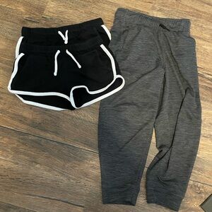 Pair shorts w/ Joggers 6x or 6-7